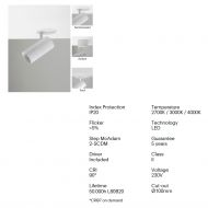 OWWL Schienen-Spot mit manuellem Dimming Spot Leuchten mit gutem LED Licht.