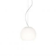 BALL Opalglas Doppelpendel Glas-Pendelleuchte fr schnes Licht am Esstisch.