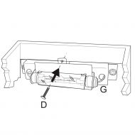 KEOI Wandleuchte mit Stein-Oberflche Einfache Wandmontage und R7s Leuchtmittel.