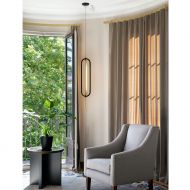 BOW Vertikale Design Hngeleuchte Besondere Wohnzimmer-Hngeleuchte.