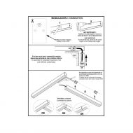 LINEA Lngliche LED Deckenleuchte Anleitung zur Kombination mehrerer Leuchten.