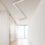 LINEA Lngliche LED Deckenleuchte Aufgelockerte Sachlichkeit. Licht darf alles.