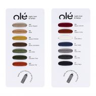 KORA M pendant light with colored shade Bunte Kordel aus recycelten Plastikflaschen.