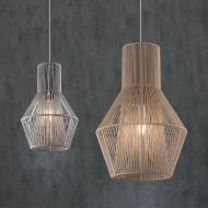 TINA Hngeleuchte mit farbigem Schirm Die Hngeleuchte in 30 und 50 cm Durchmesser.