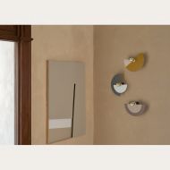 HABAN Wandleuchte mit farbigen Elementen Designobjekt fr den Wohnraum.