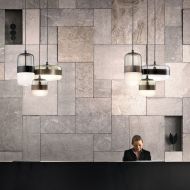 FUTURA Italienische Glaspendelleuchte 3-flammig Stilsicher aus Italienischer Manufaktur.