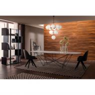 PLANETA Moderner Kronleuchter mit 13 Kugeln Skulpturaler Kugelglas-Kronleuchter fr den Esstisch.