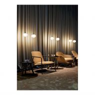 OPRA Opalglas-Pendellampe gro Minimalistische Leuchte Foyer (kleine Variante).