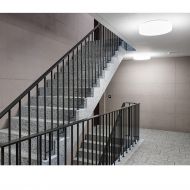 MAX LED Deckenleuchte aus Acrylglas Helle Beleuchtung fr Treppenhaus.