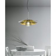 TRE VOLTE Hochwertige Glas-Pendelleuchte Italienische Glas-Hngeleuchte fr den Esstisch.