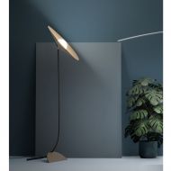 RONIN Modern design floor lamp Besondere Design-Stehleuchte mit groem Schirm.