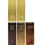 TRATTI Long brass pendant light Messing Oberflchen der Leuchte.