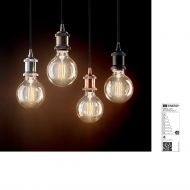 LED GLOBE E27 Amber Anwendungsbeispiel.