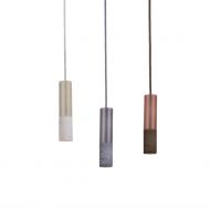 KNALLA POW Zylindrische Pendellampe aus Beton Zylindrische Pendelampe in vielen Farben.
