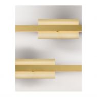 TRATTI Lange Wandleuchte aus Messing Up&Down Hochwertige Messing Oberflche.