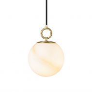 STOCKHOLM Hngelampe Glaskugel Lampenglas im Durchmesser 18 cm, Marpel-Optik.