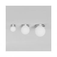 MIORI Kleine Deckenleuchte mit Kugelglas  16 cm Deckenlampe Kugelglas in 10 cm, 16 cm oder 20 cm.