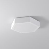 PER Moderne, eckige Deckenlampe Groe Deckenleuchte in 6-eckiger Grundform.