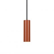 MUTU LED Pendellampe in vielen Farben Tolles Rost-Orange: Panton Auburn Pendellampe.