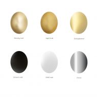 NELLI Ring-shaped designer pendant light Verschiedene Oberflchen des Herstellers.