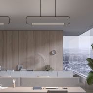 DISTICT Design-Deckenleuchte Lange Design-Hngeleuchte mit dekorativen Charakter.