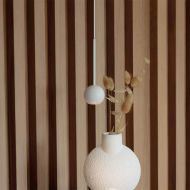 ARCHIMEDI Mini-Hngeleuchte Hngelampe am Bett in Wei.