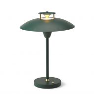 MUUV Akku Tischleuchte Akku Tischlampe in Dunkelgrn.