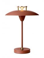 MUUV Akku Tischleuchte Akku Tischlampe in Terracotta.