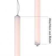 MUDEST Verikale Hngeleuchte 