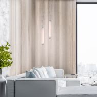 MUDEST Verikale Hngeleuchte Lange Hngeleuchten fr das Wohnzimmer.