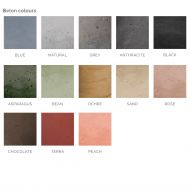 DARIA Farbige Pendellampe Beton-Farben zur Auswahl.