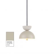 DARIA Farbige Pendellampe Peyote und Beton-Grau - kleine Pendellampe.