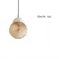 MASCHA Pendellampe mit Porzellan-Halterung 