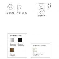 PRAX High-quality spotlight made of brass Spot Leuchte mit 7 Watt.