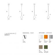 GRANDA Design Hngeleuchte in vielen Farben Metall-Hngeleuchte in verschiedenen Farben.