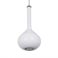 GRANDA Design Hngeleuchte in vielen Farben Pendelleuchte in Wei glnzend.