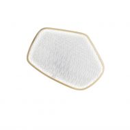 ATRAX Italienische Deckenleuchte Groe Variante der Deckenleuchte, Halterung Gold.