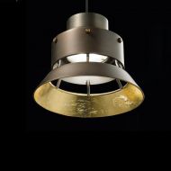 TRE GRAZIE Moderne Hngeleuchte Bronze Form C. Italienische Pendellampe.