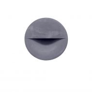 DEVICO Auenwandleuchte rund Schne, runde Auen-Wandlampe in Anthrazit-Schwarz.