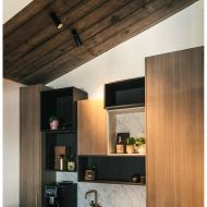 TWIST SURFACE Beweglicher Spot-Deckenspot Moderne Deckenspots fr Kche oder Bar.