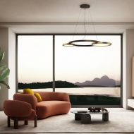 ECLISSE 2.0 Groe Design-Hngeleuchte Auch als Wohnzimmger-Leuchte bestens geeignet.