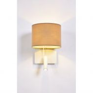 RUM II Wandleuchte mit Zugschalter und Leselicht Wandleuchte mit Leselicht. Zugschalter.