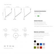 ABSIDIOLA MOBILE Pendellampe mit dezentraler Aufhnung Hngeleuchte mit denzentraler Aufhnung.
