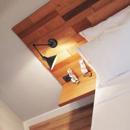 CAPU Gelenk-Wandleuchte lang Gelenk-Wandleuchte als Leselicht am Bett.