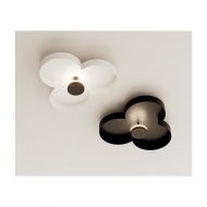 OKET Dekorative Deckenleuchte Dekorative Deckenlampe in Schwarz oder Wei.