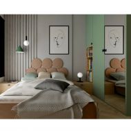 MUTU Farbige Tischlampe Dimmbare Tischleuchte fr das Schlafzimmer.