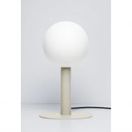 MUTU Farbige Tischlampe Schlicht-moderne Tischlampe in Beige.