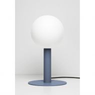 MUTU Farbige Tischlampe Schlicht-moderne Tischlampe in Indigo Blau.