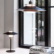 TURIN Pendelleuchte im dnischen Design in Schwarz/Chrom Skandinavische Leuchtenserien.