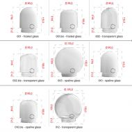 ASTA Wandleuchte aus Porzellan IP54 Lampenglser zur Auswahl.